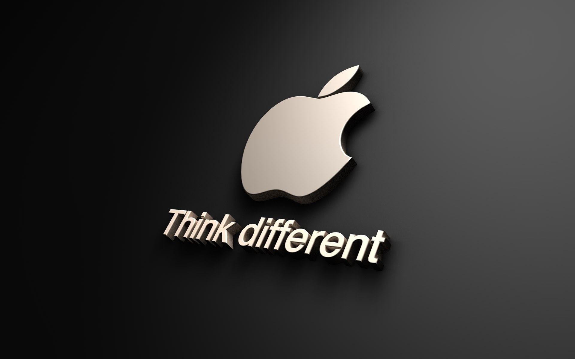 Apple Logo Wallpapers HD think different