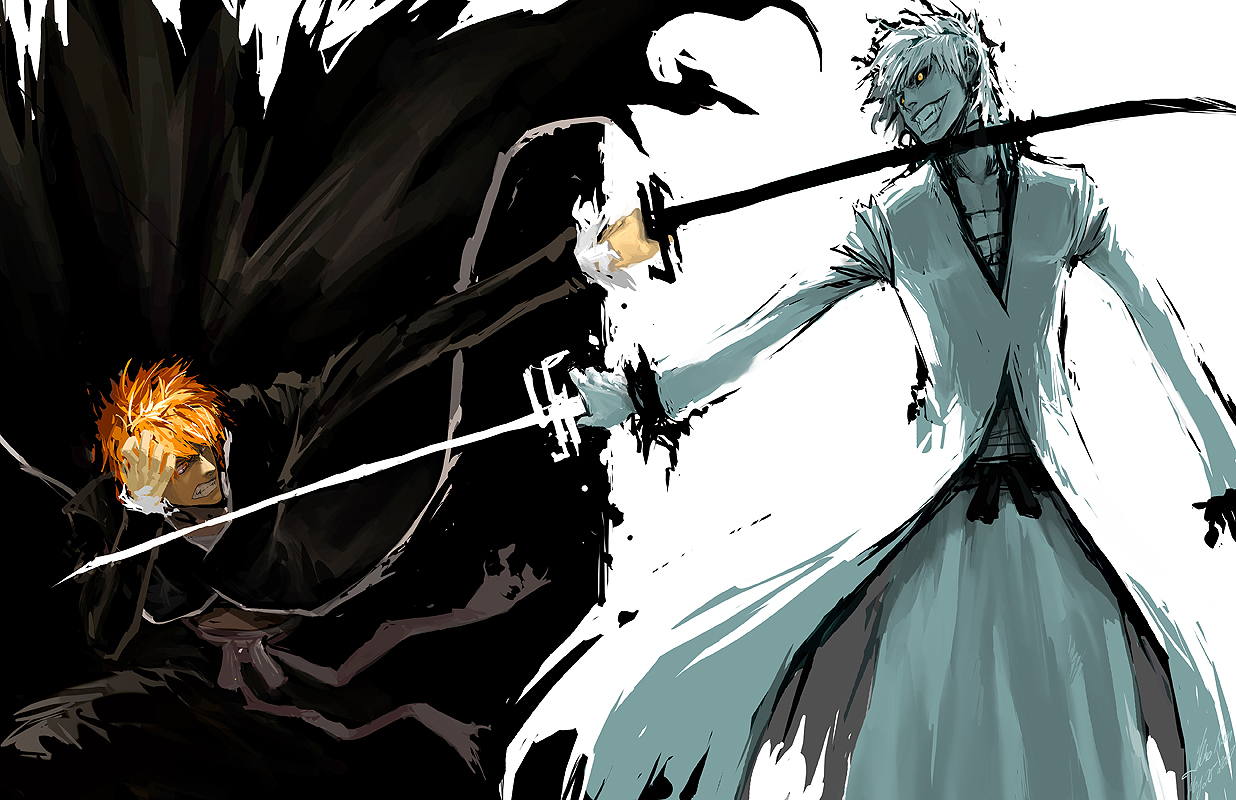 Bleach Wallpapers black and white