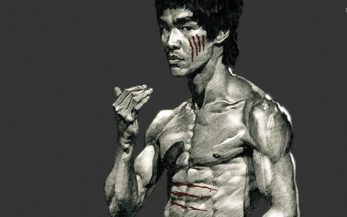Bruce Lee Wallpapers HD kung fu pose