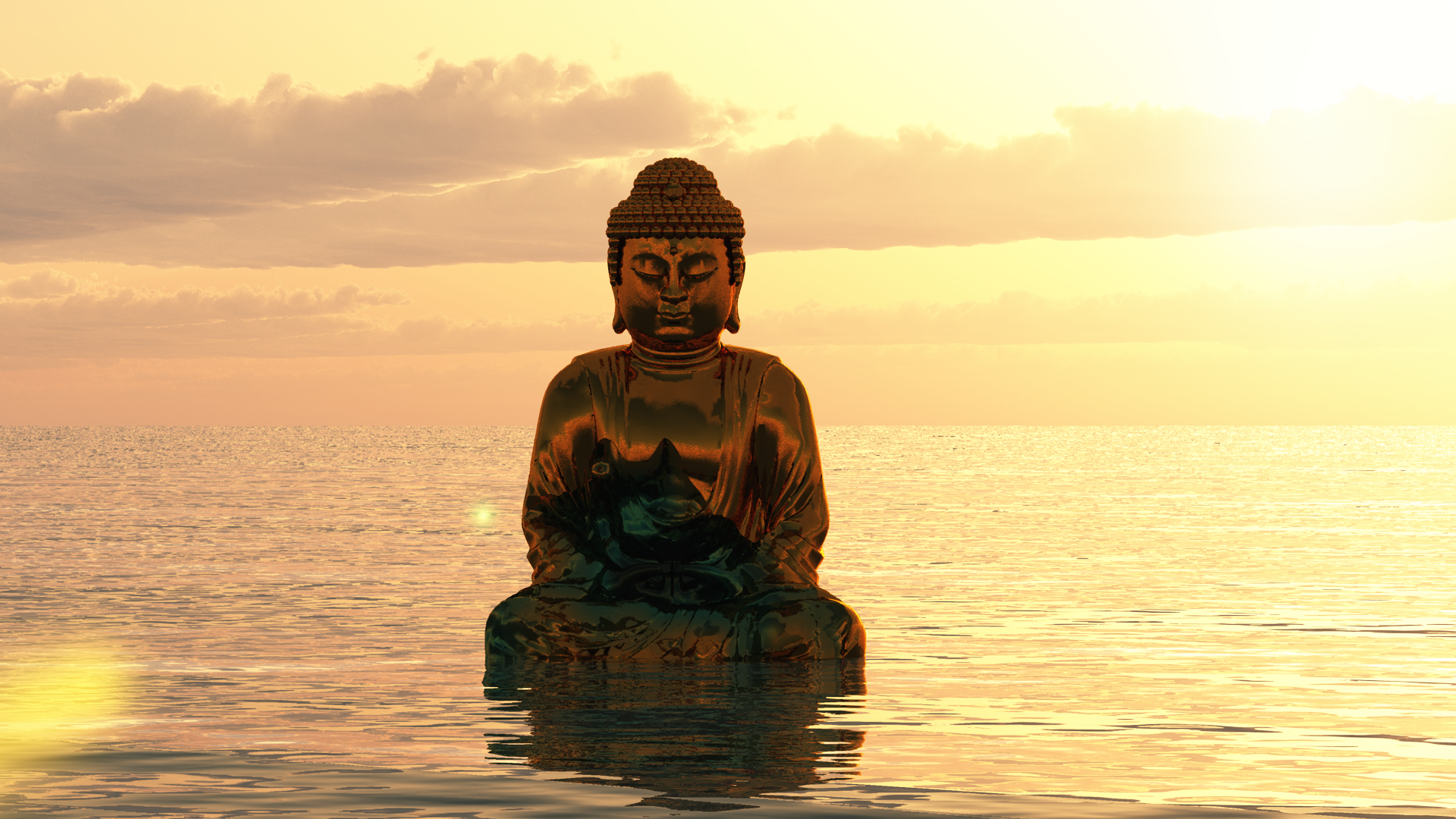 Buddha Wallpaper pictures HD ocean meditation