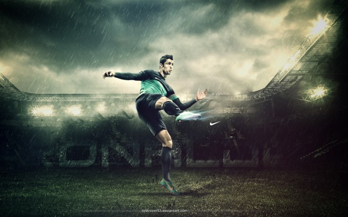 Cristiano Ronaldo Wallpapers HD soccer kick