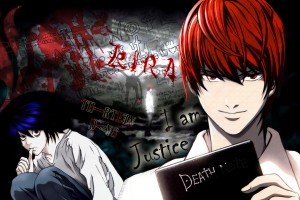Death Note Wallpapers kira note book