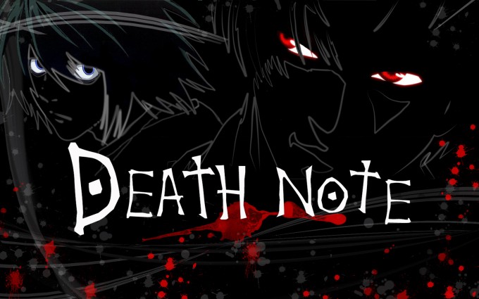 Death Note Wallpapers text logo slogan