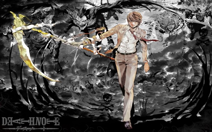Death Note Wallpapers kira classic suit
