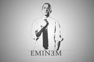 Eminem Wallpapers HD white sketch