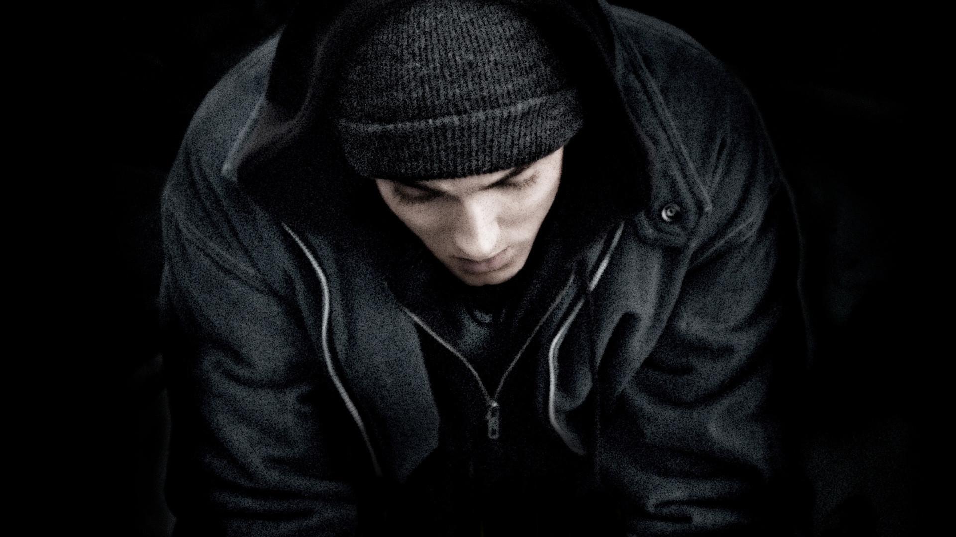 Eminem Wallpapers HD black hoodie