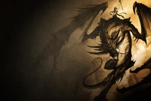 Gold Wallpapers dragon