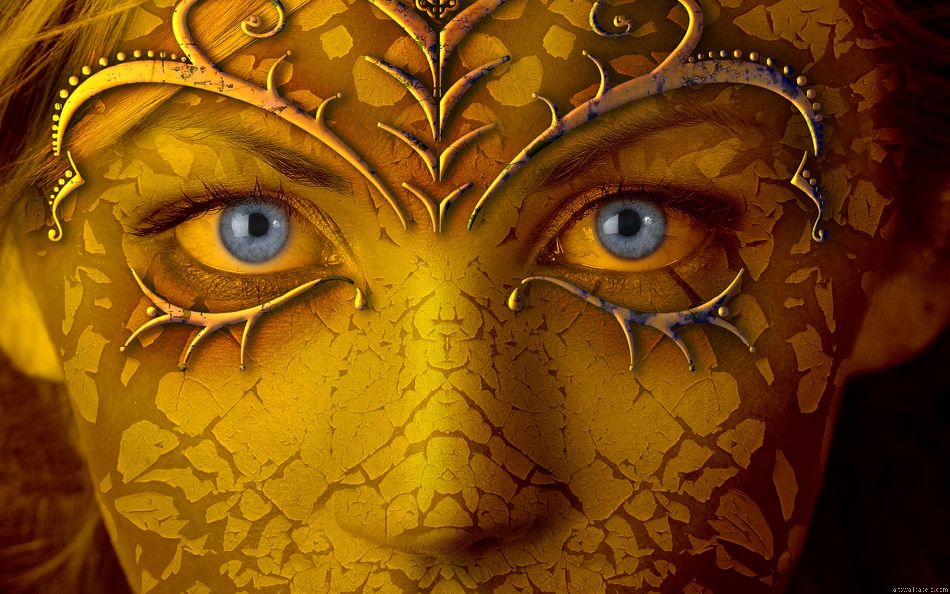 Gold Wallpapers eyes