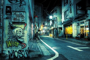 Graffiti Desktop Background wallpapers A17 Tokyo streets