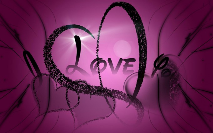 I Love You Wallpapers pink