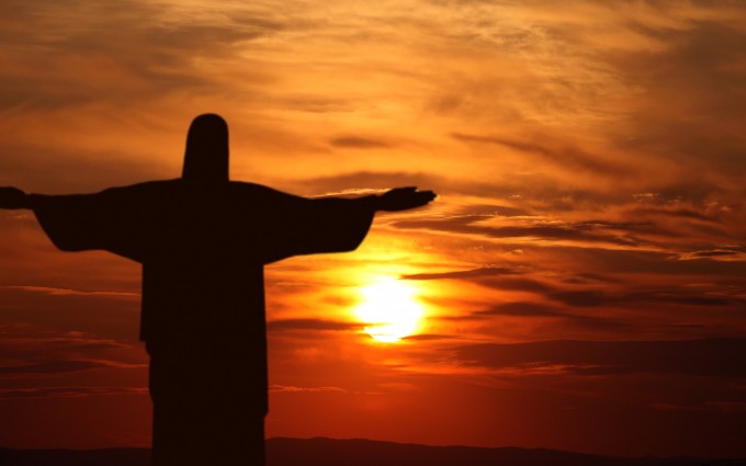 Jesus Wallpapers Images HD sun rise