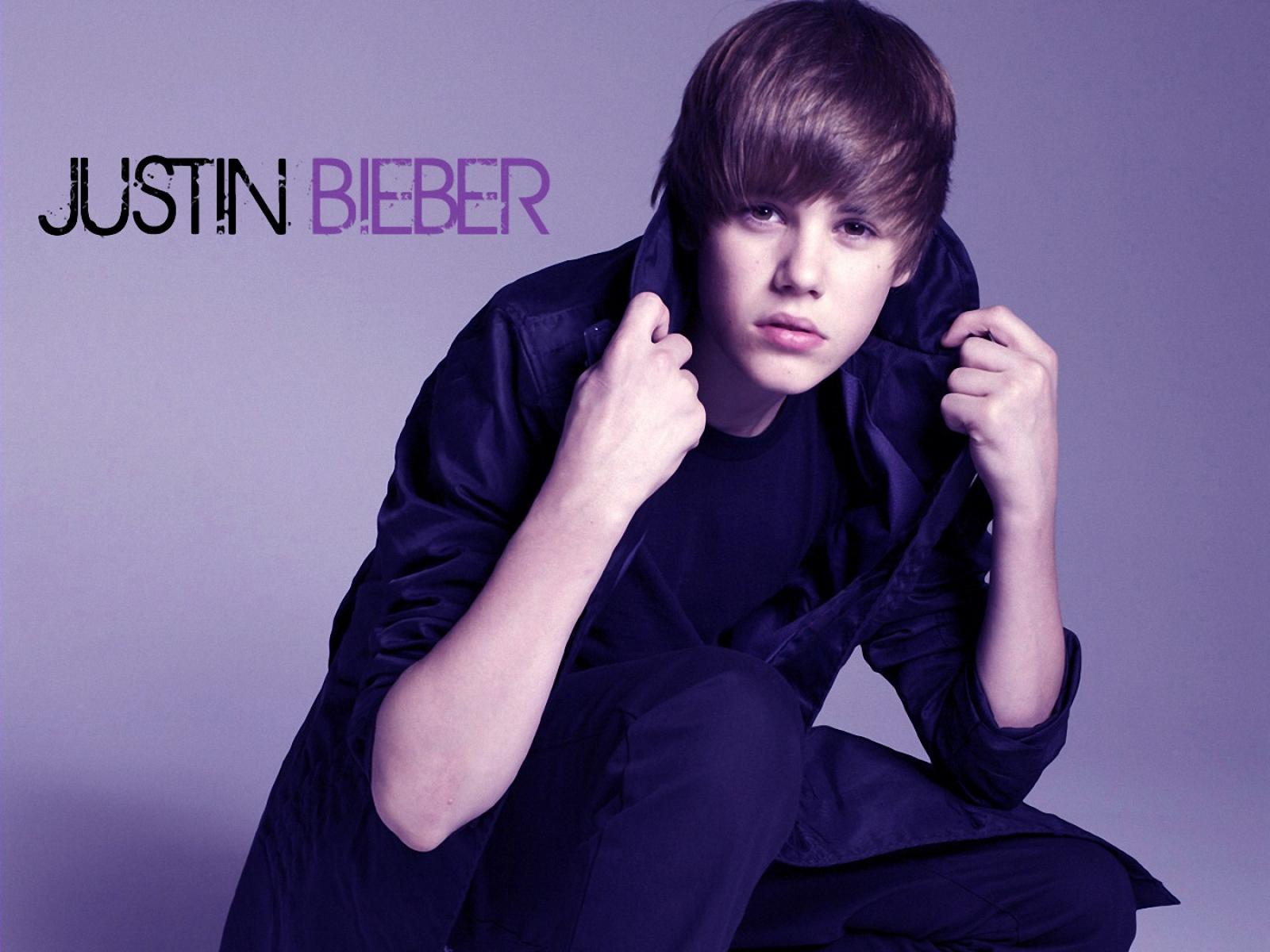 Justin Bieber wallpapers purple fonts