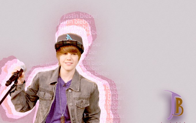 Justin Bieber wallpapers purple t shirt