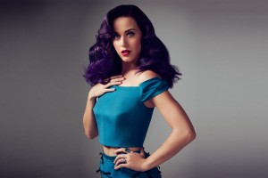 Katy Perry Wallpaper blue