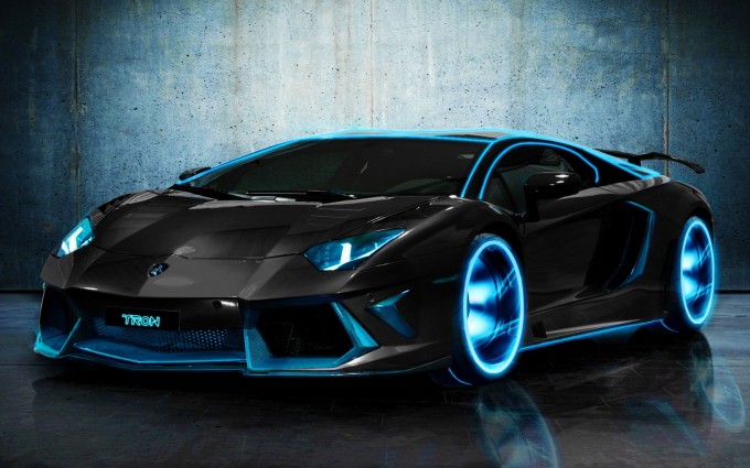 Tron Lamborghini Aventador Wallpapers HD A11 Black - lamborghini aventador desktop sports cars, race cars, luxury cars, expensive cars, wallpapers pictures images free download
