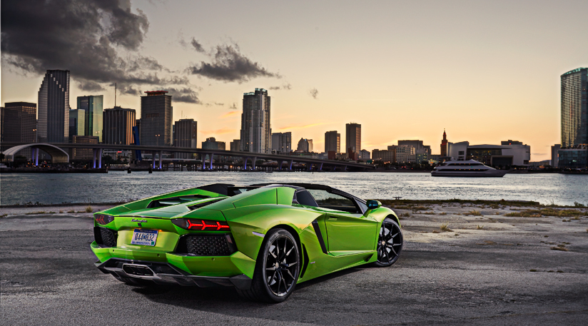 Lamborghini Aventador Wallpapers HD A38 Green - lamborghini aventador desktop sports cars, race cars, luxury cars, expensive cars, wallpapers pictures images free download