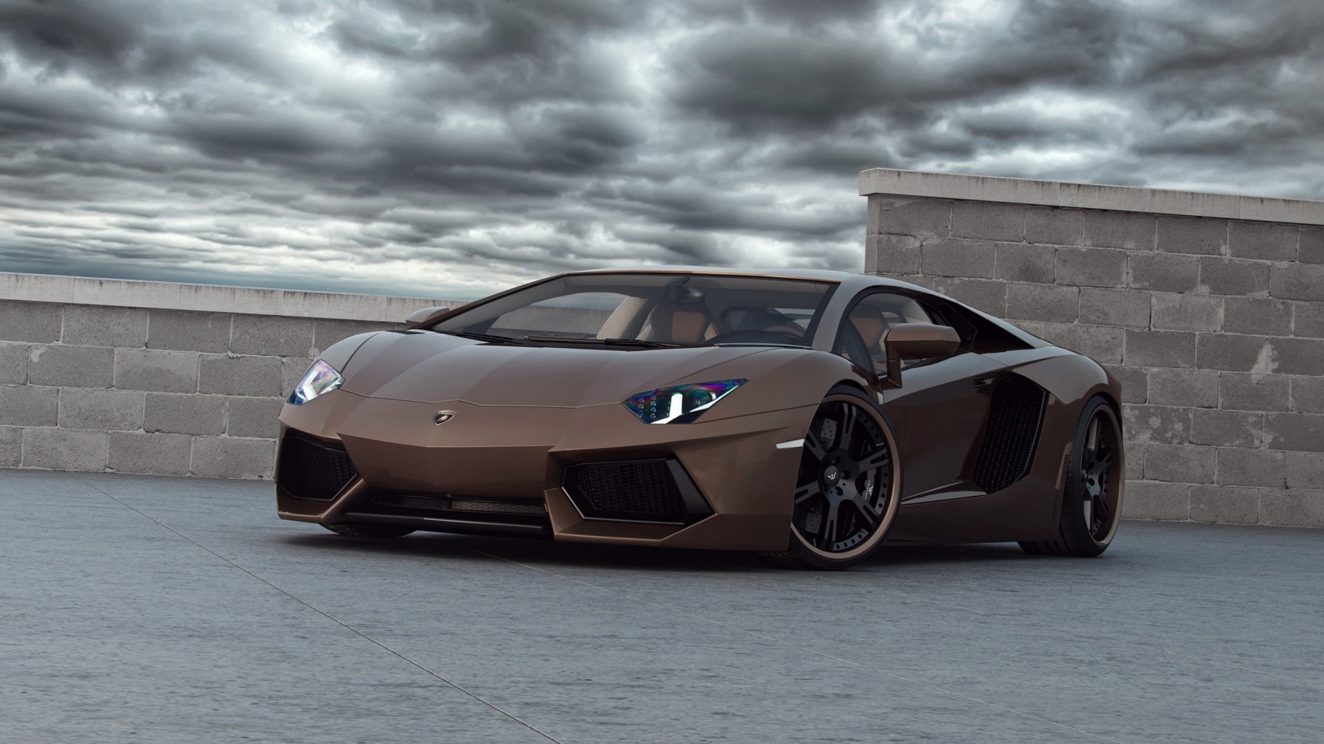 Lamborghini Aventador Wallpapers HD A41 Brown - lamborghini aventador desktop sports cars, race cars, luxury cars, expensive cars, wallpapers pictures images free download