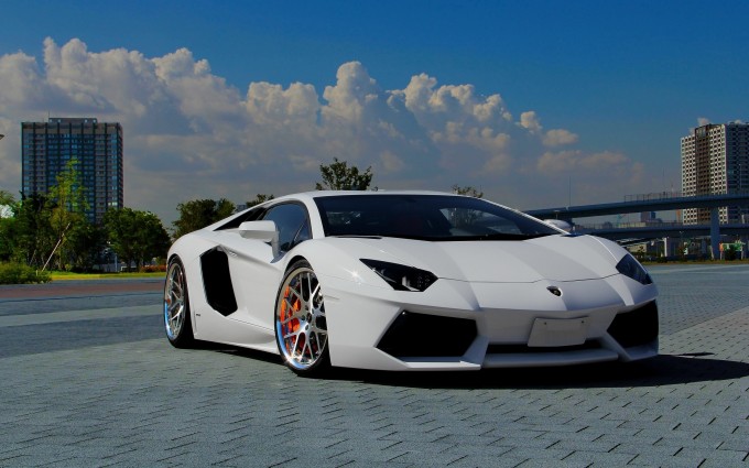 Lamborghini Aventador Wallpapers HD A45 White - lamborghini aventador desktop sports cars, race cars, luxury cars, expensive cars, wallpapers pictures images free download