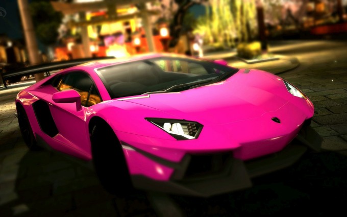 Lamborghini Aventador Wallpapers HD A9 Pink - lamborghini aventador desktop sports cars, race cars, luxury cars, expensive cars, wallpapers pictures images free download