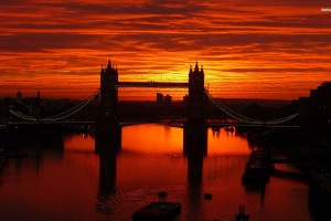 London Wallpapers HD sunset bridge