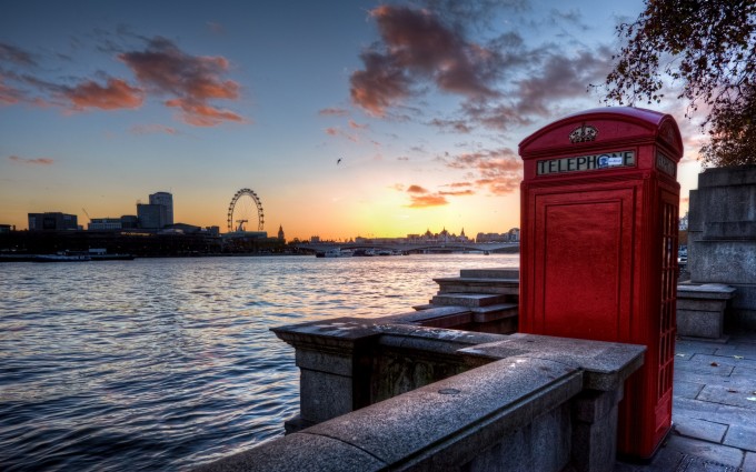 London Wallpapers HD phone booth
