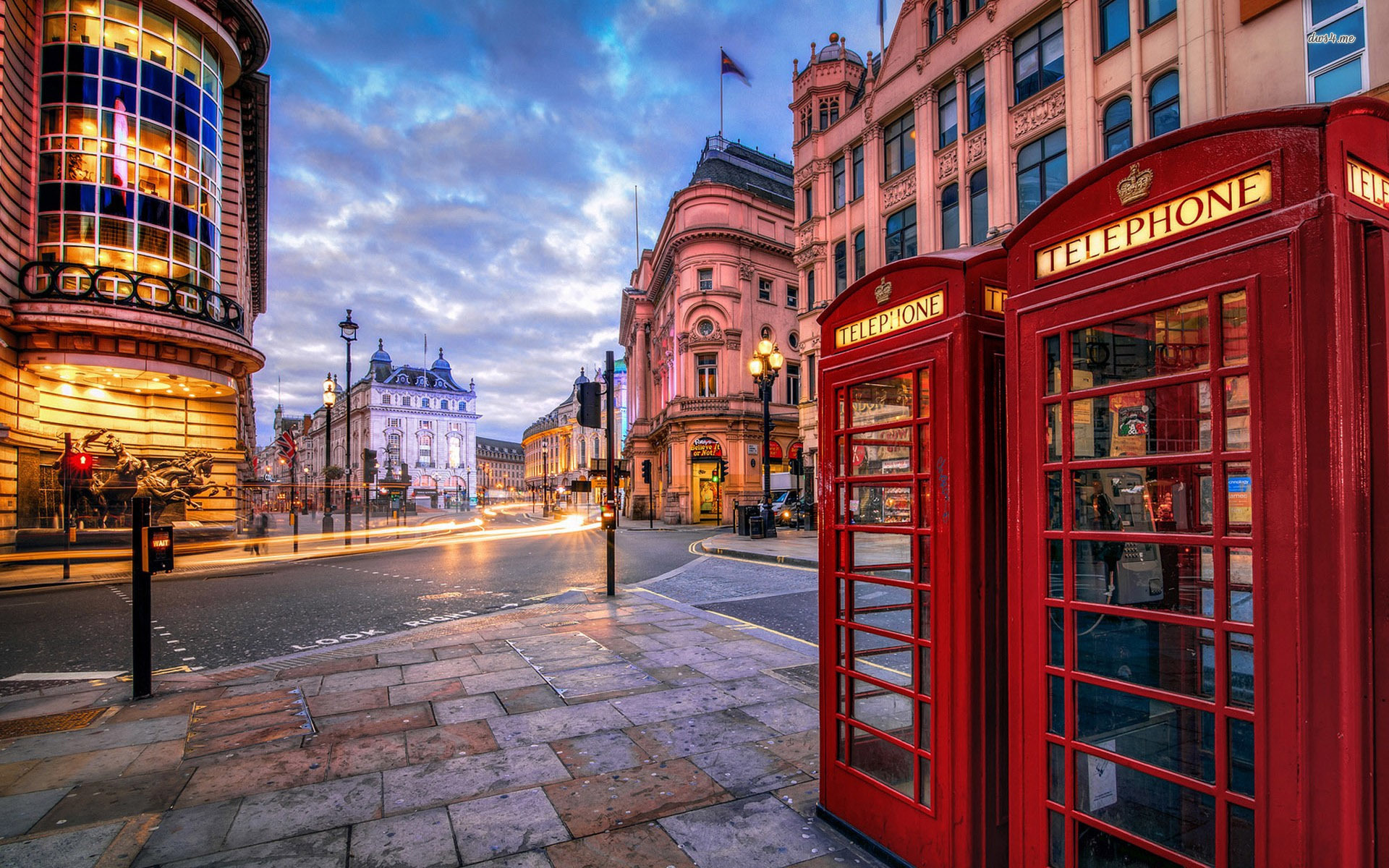 London Wallpapers HD telephone booth red