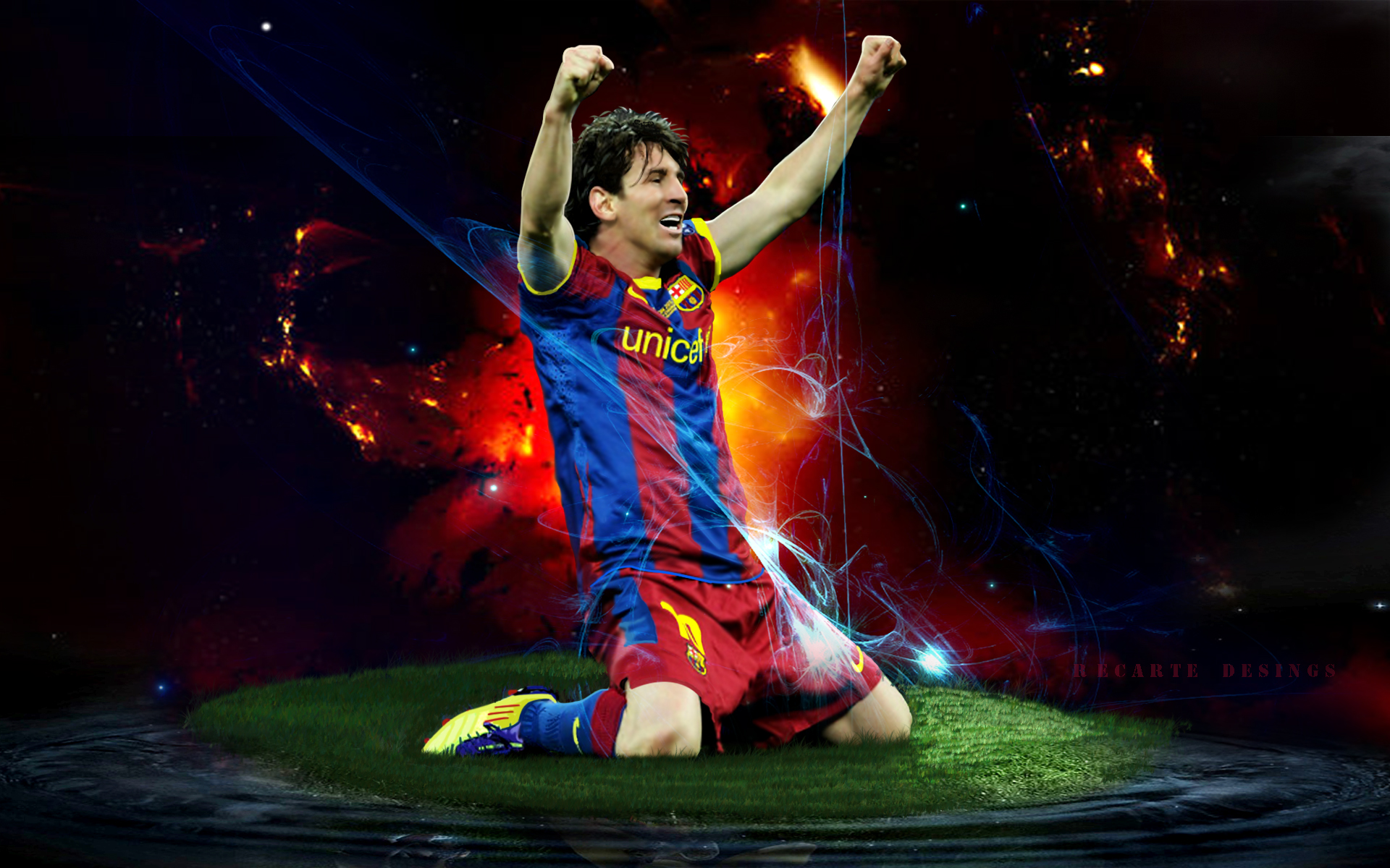 Messi Wallpaper unicef