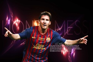 Messi Wallpaper victory