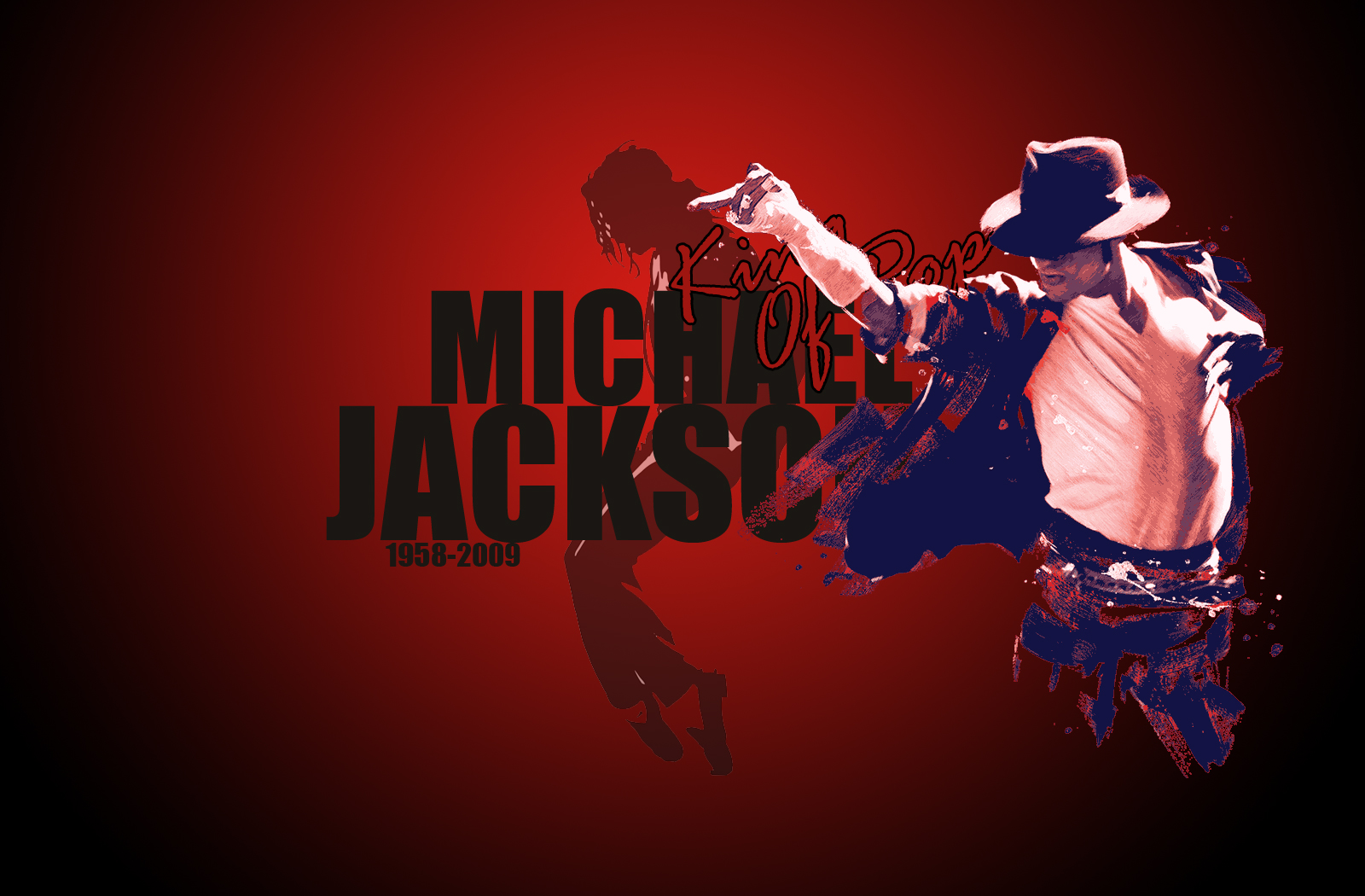 Michael Jackson Wallpapers HD red background