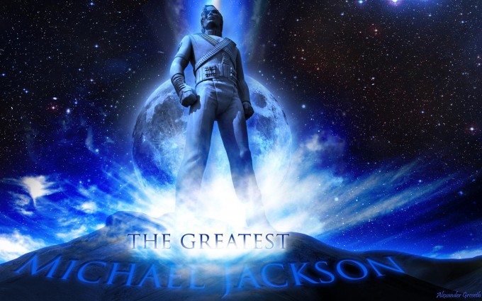 Michael Jackson Wallpapers HD moon statue