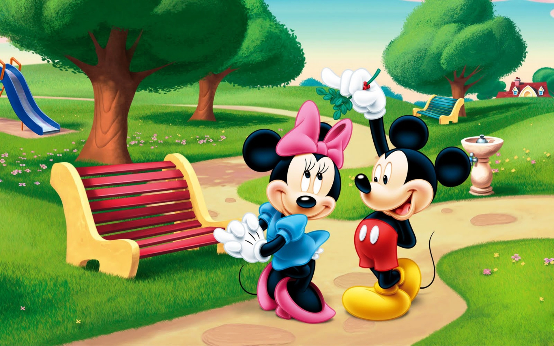 Mickey Minnie Mouse Wallpaper cute