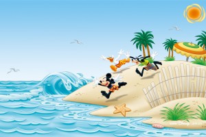 Mickey Mouse Wallpapers island