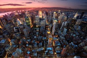 Free New York City Skyline Night Life lights USA America HD Desktop wallpapers backgrounds wall murals downloads A23
