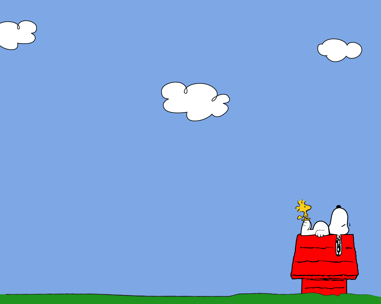 Snoopy Wallpapers HD clouds