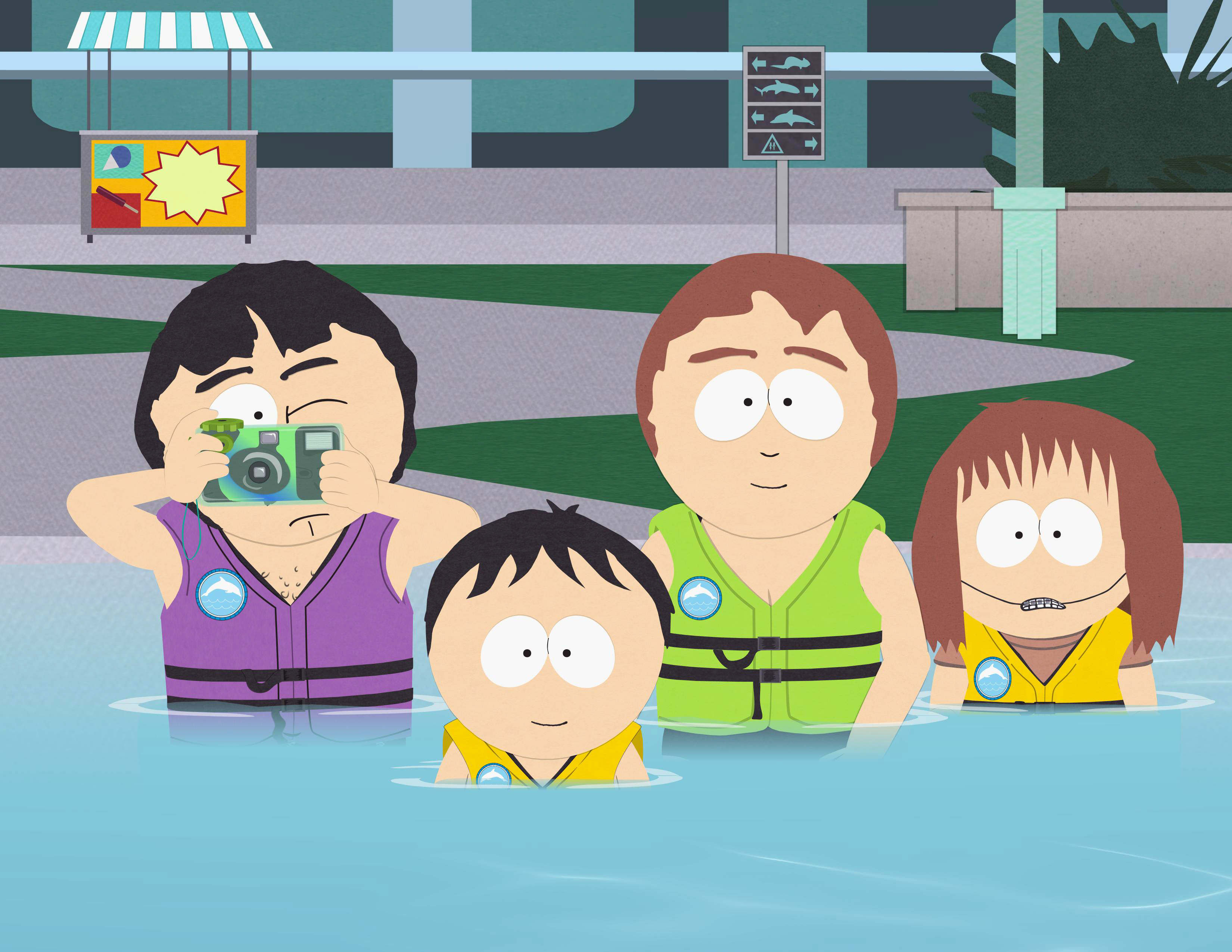 South Park Wallpapers HD swimming pool