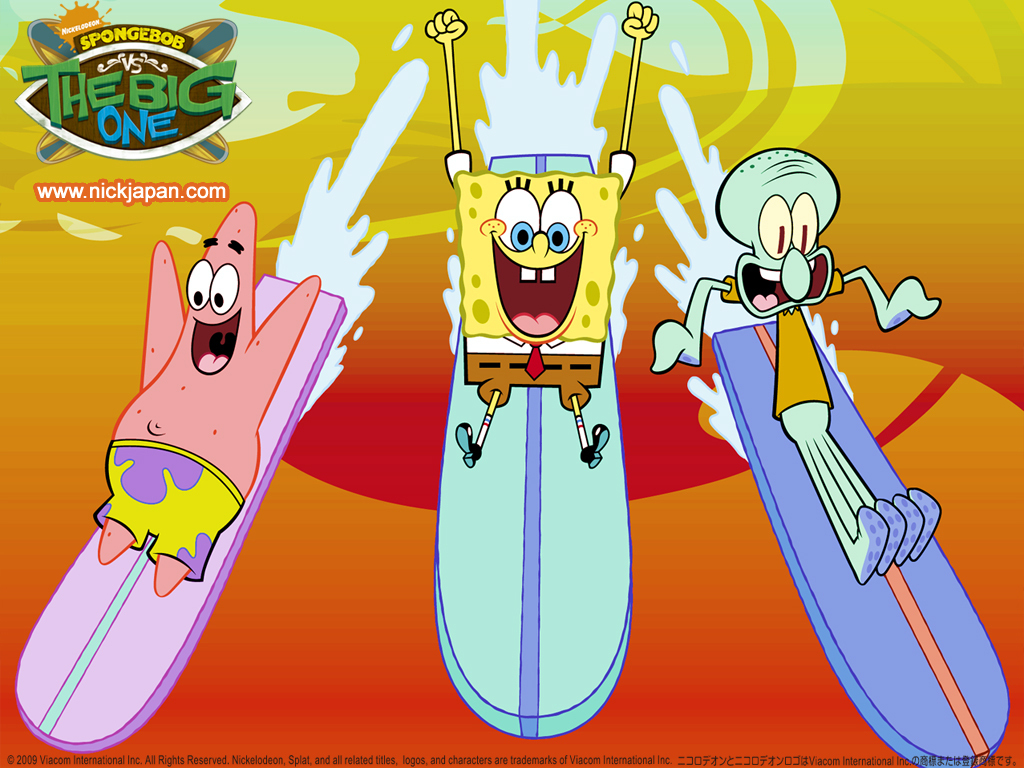 SpongeBob SquarePants wallpapers HD surfing