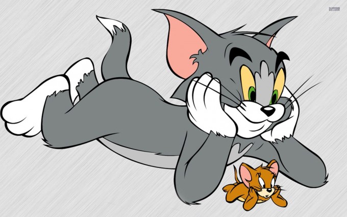 Tom and Jerry Wallpapers watching