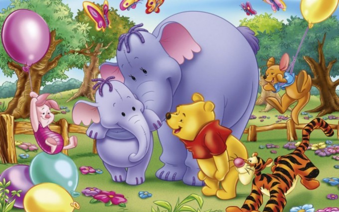Winnie The Pooh Wallpapers HD fun party