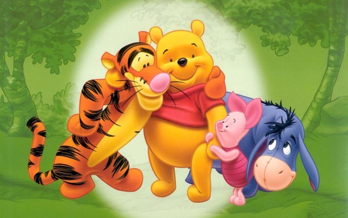 Winnie The Pooh Wallpapers HD green background