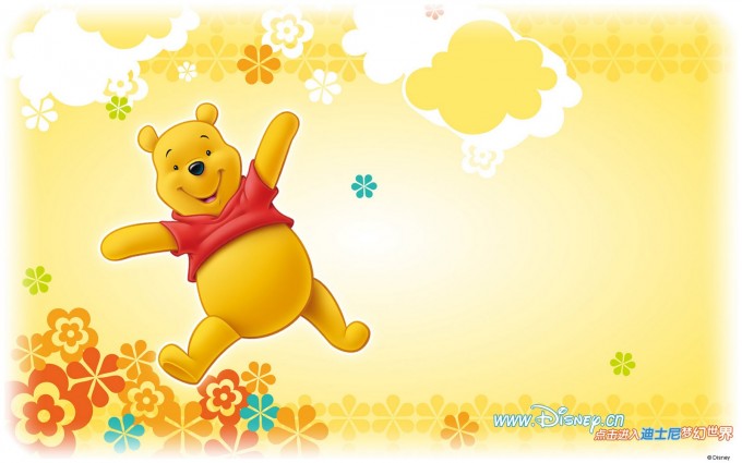 Winnie The Pooh Wallpapers HD yellow background