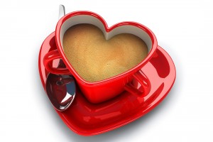 heart wallpapers coffee