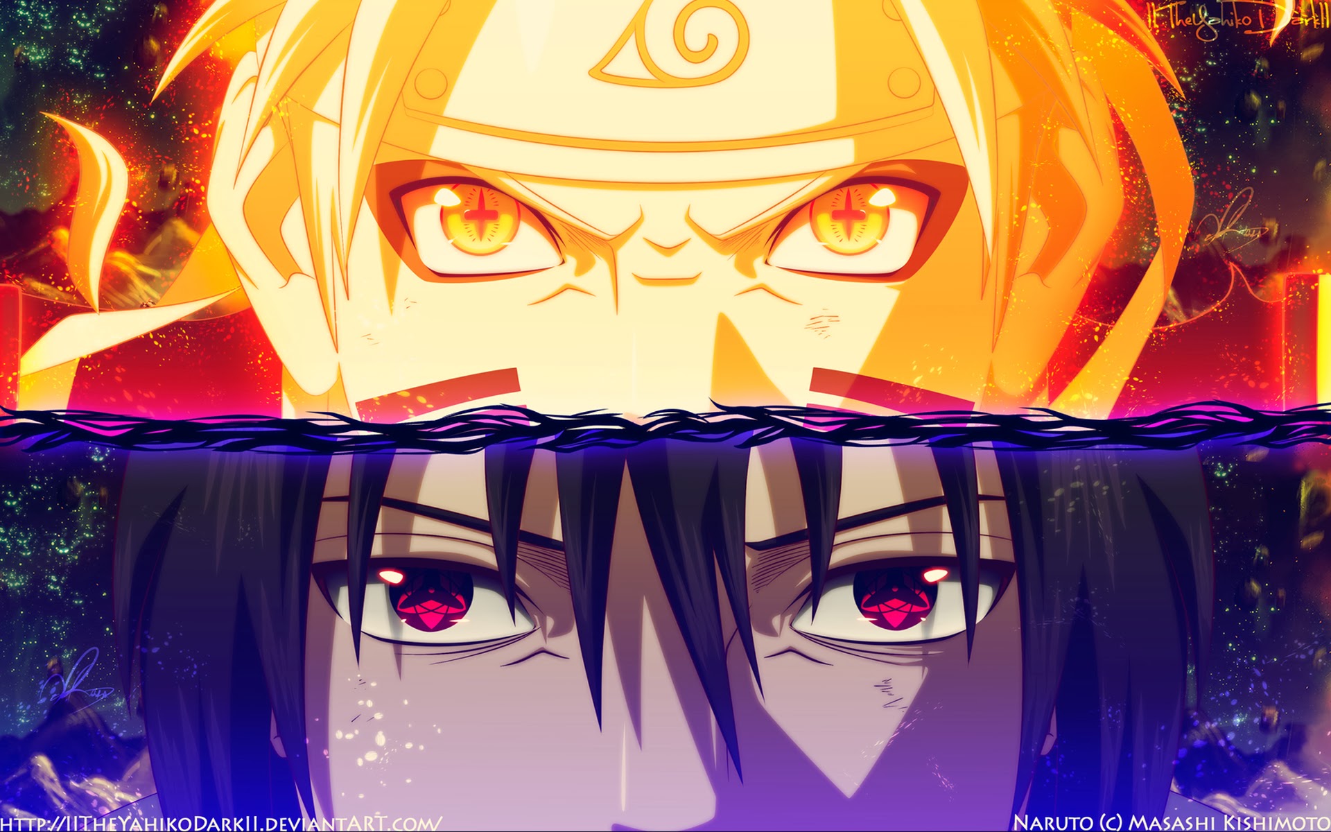 A16 Naruto Uzumaki anime Sasuke Uchiha HD Desktop background wallpapers downloads