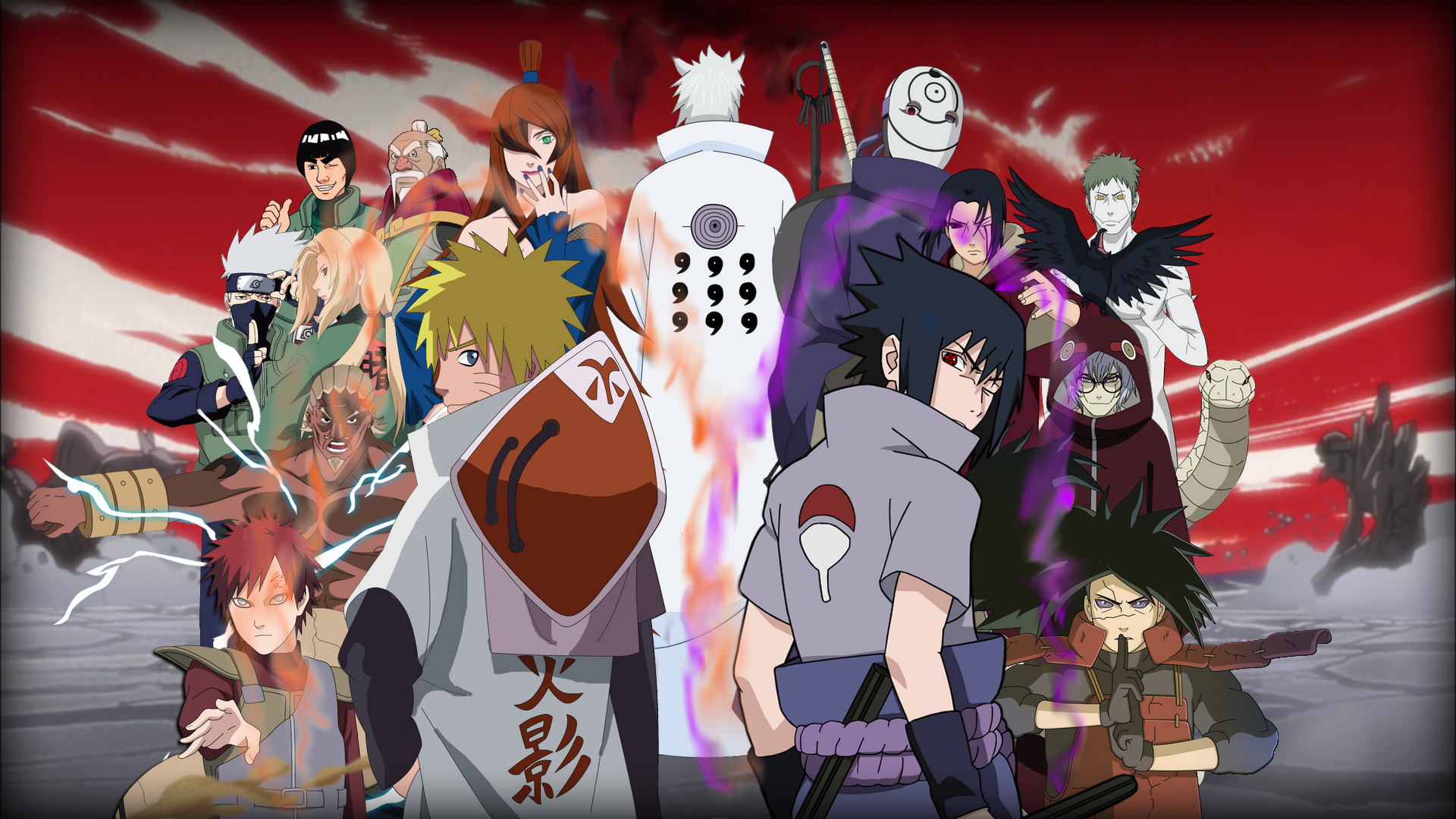 A17 Naruto anime Shippuden War HD Desktop background wallpapers downloads