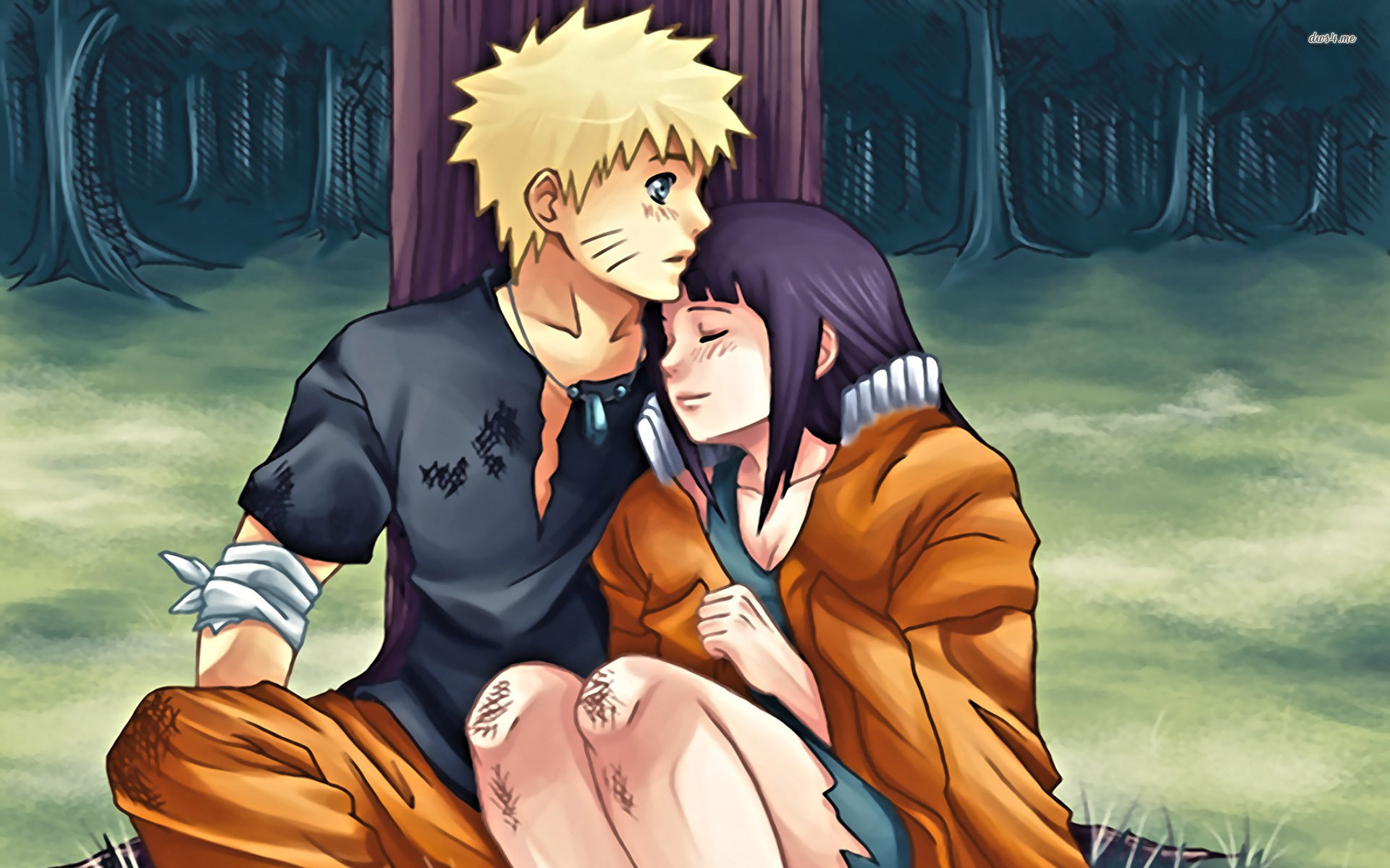 Free A2 Naruto Uzumaki anime Hindata Hyuga HD Desktop background wallpapers downloads