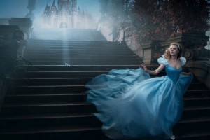 scarlett johansson wallpapers HD princess blue dress