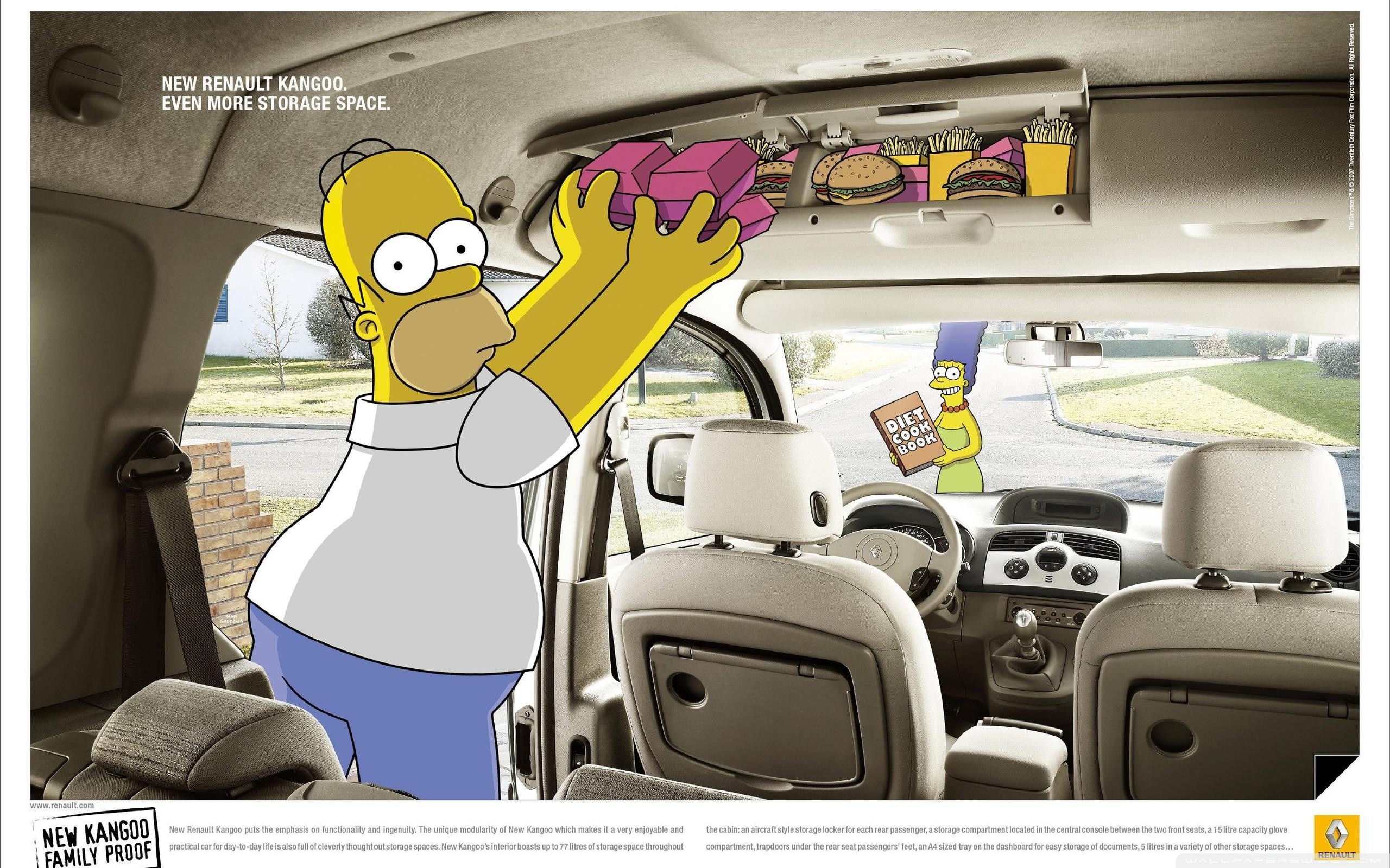 Simpsons wallpaper homer car - HD Desktop Wallpapers  4k HD