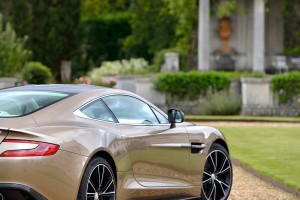Aston Martin Vanquish beautiful grass