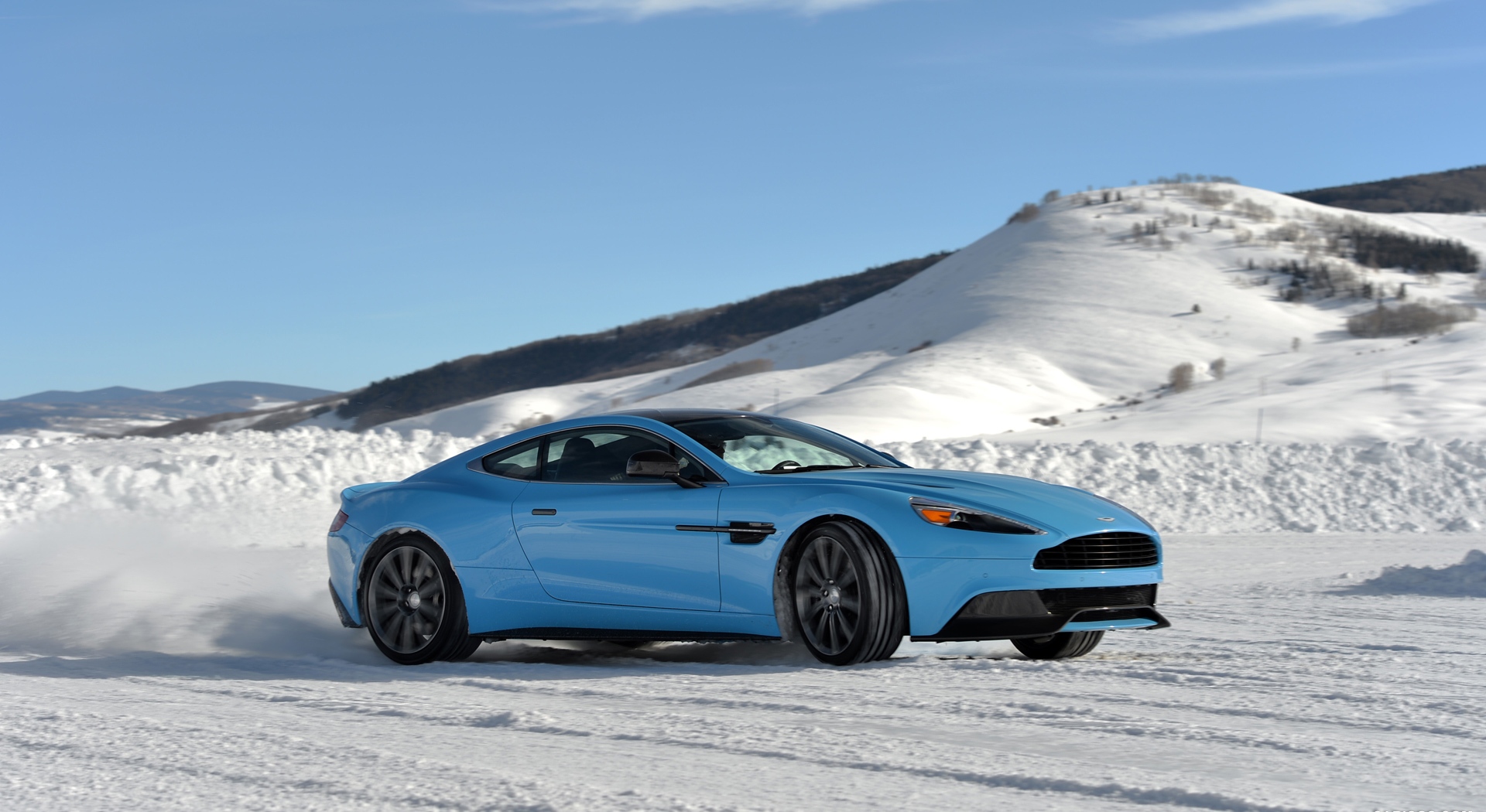 Aston Martin Vanquish image blue A3
