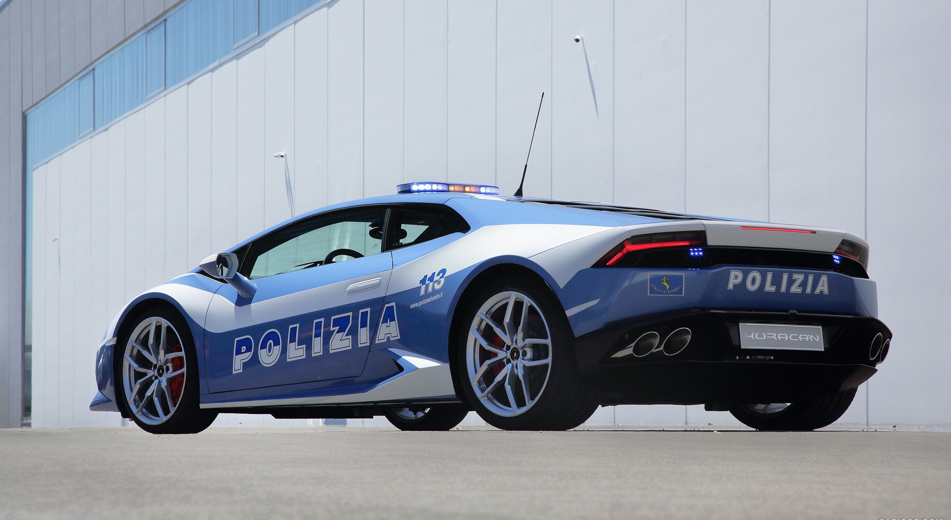 Lamborghini Huracan lp 610-4 polizia
