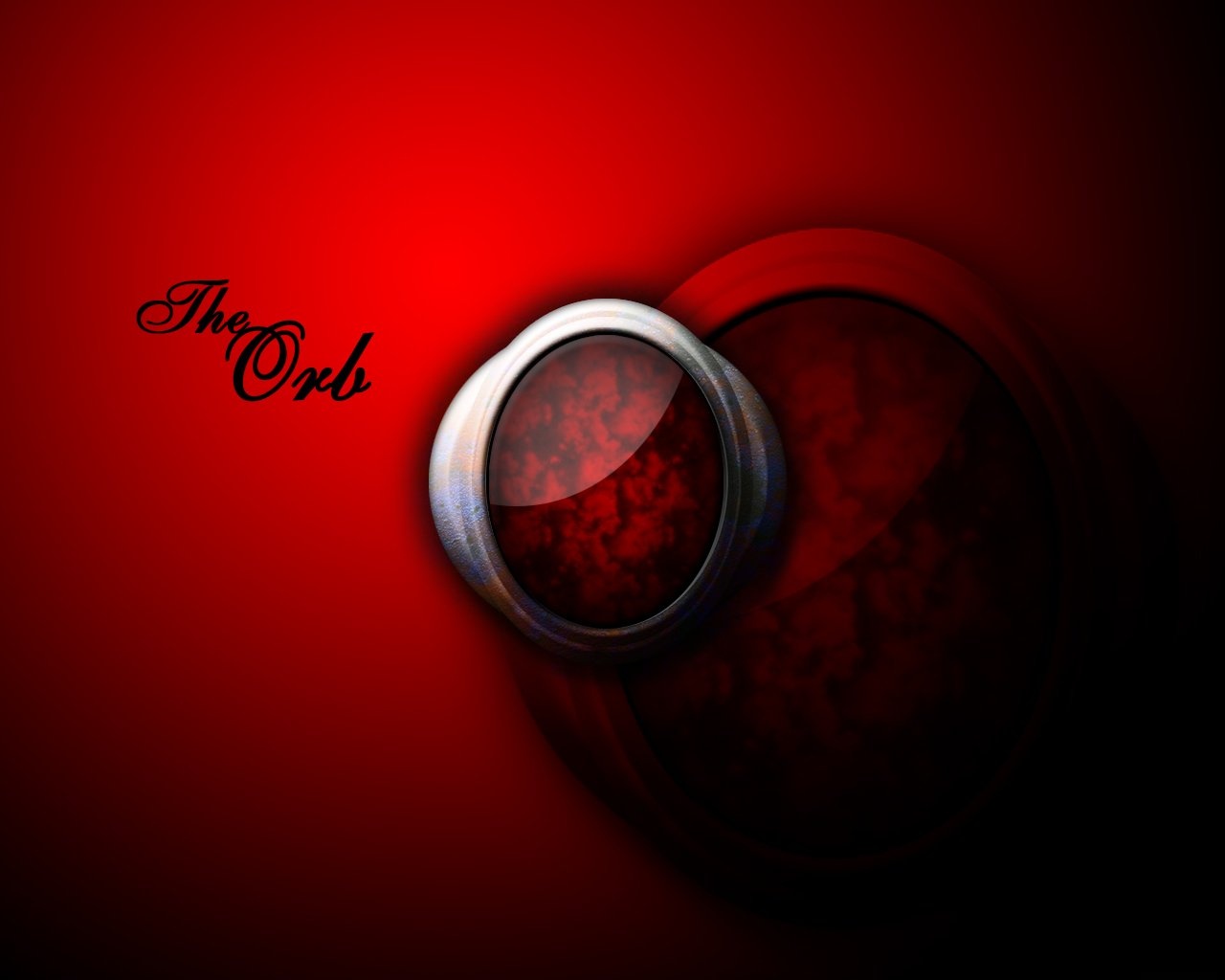 abstract wallpapers hd red orb